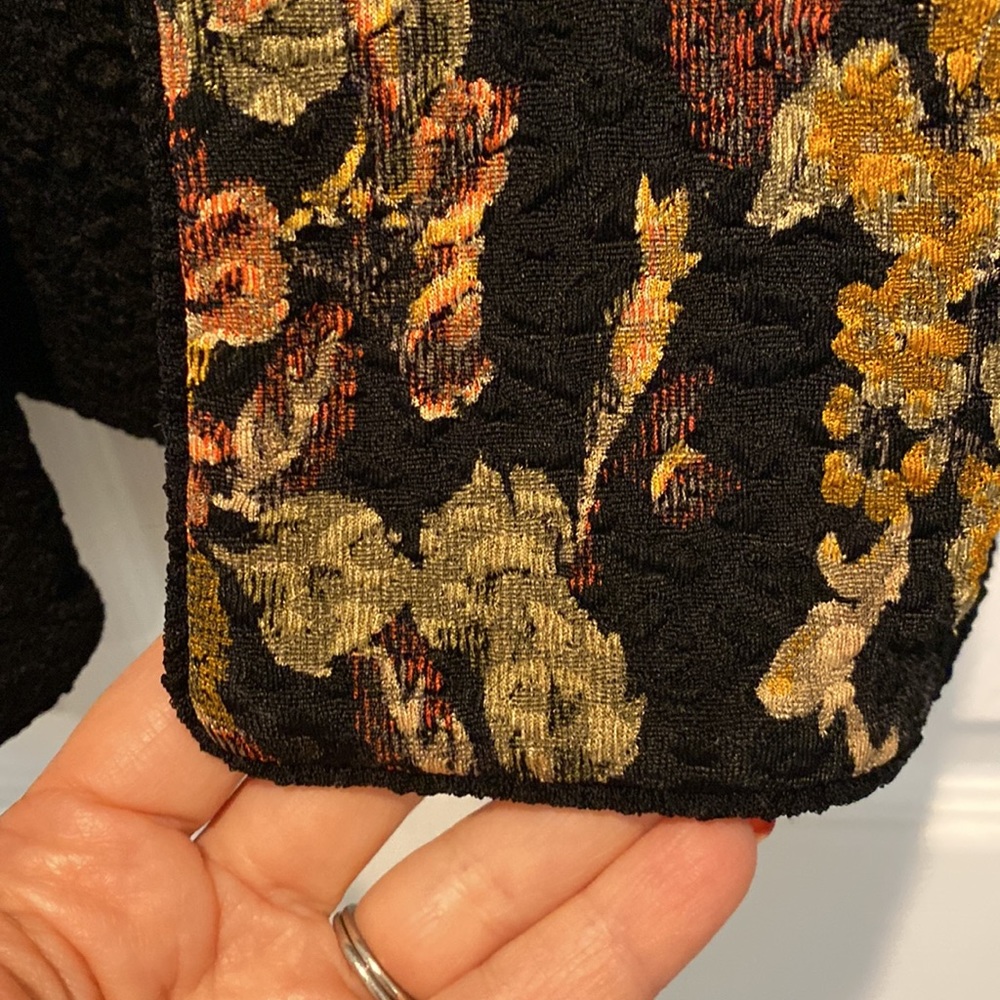 Reversible Travelers Open-Front Textured Jacket - image 5